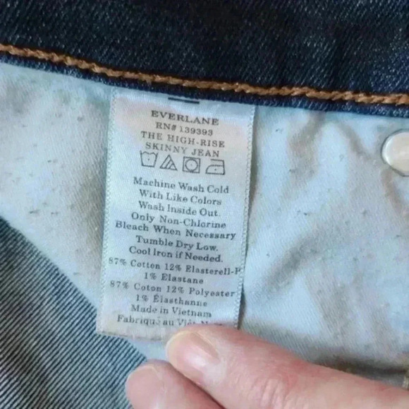 Everlane The High-Rise Skinny Jean Capsule Southwestern High Waisted Women's 26 - Picture 9 of 12